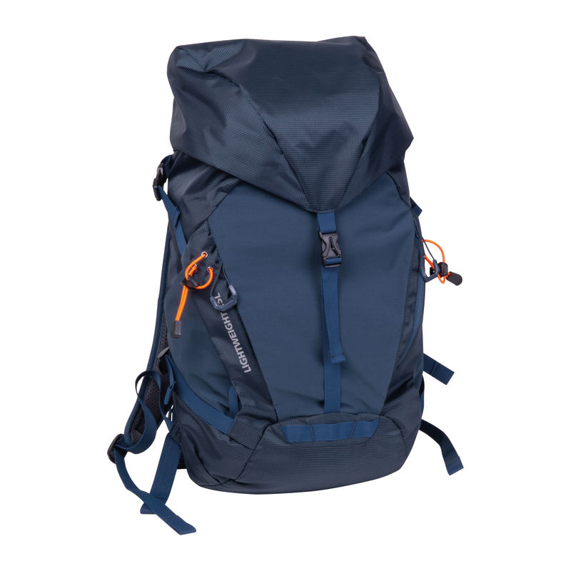 Hiking backpack with hip belt