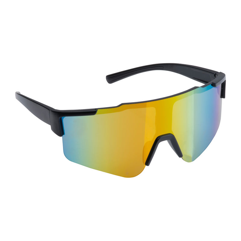 Colorfully mirrored sunglasses