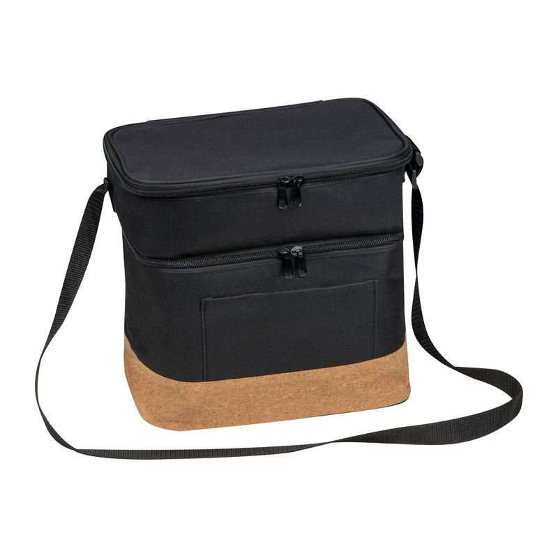 RPET cooler bag with cork bottom