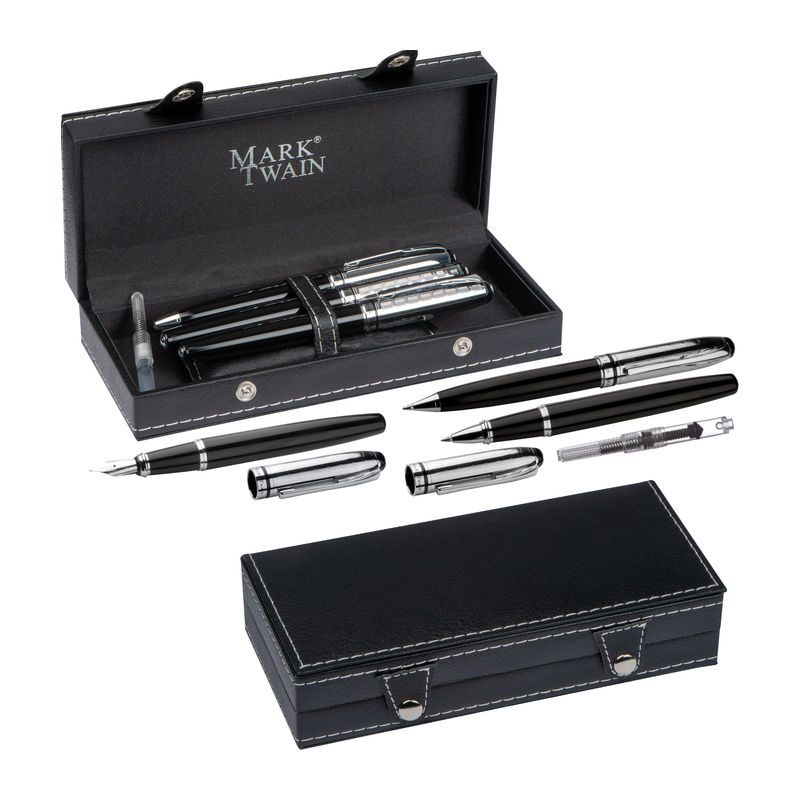 Mark Twain writing set