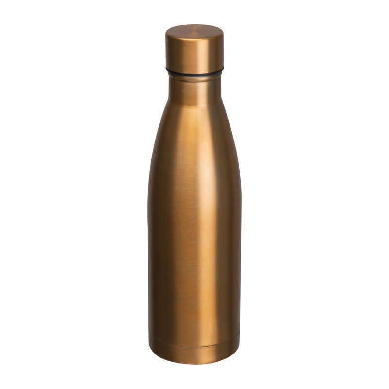 Double wall vacuum bottle