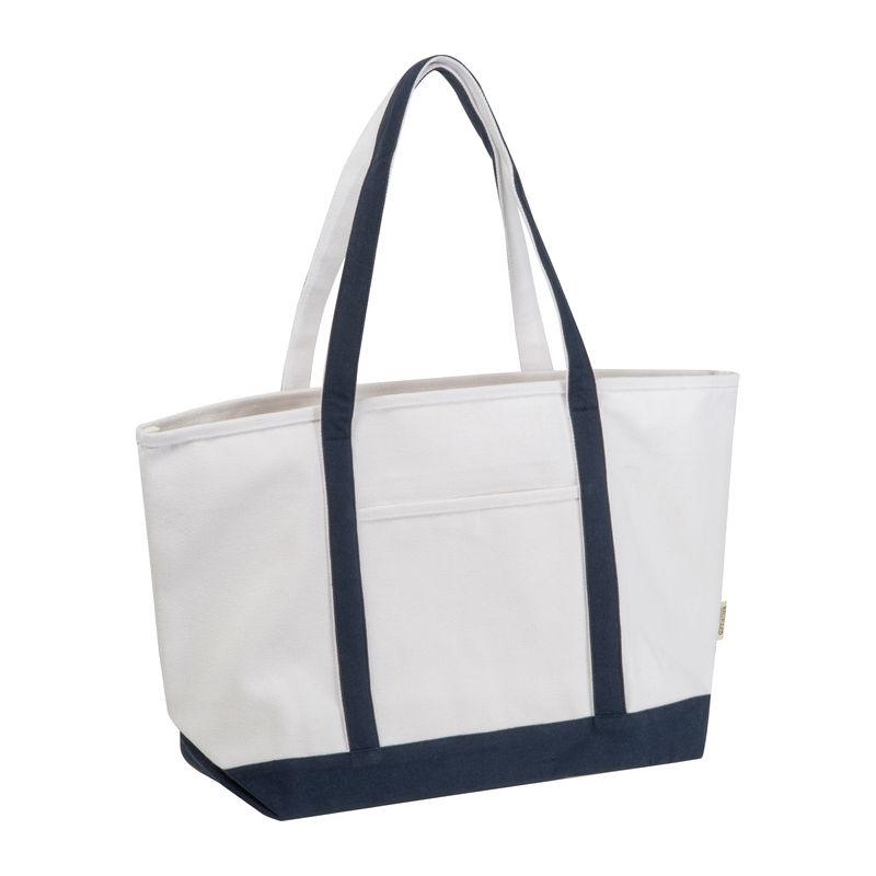 Large carrier bag made from recycled cotton
