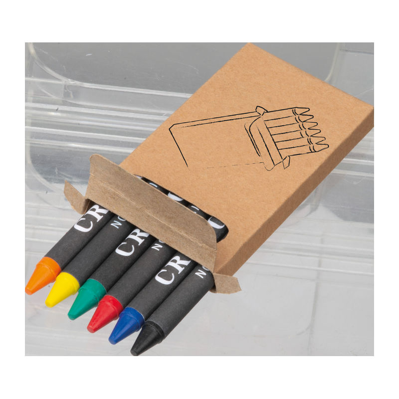 Wax crayon set