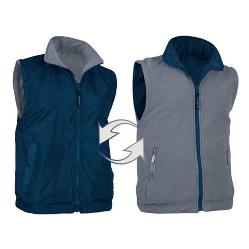 Reversible Vest Aspen ORION NAVY BLUE-SMOKE GREY XS
