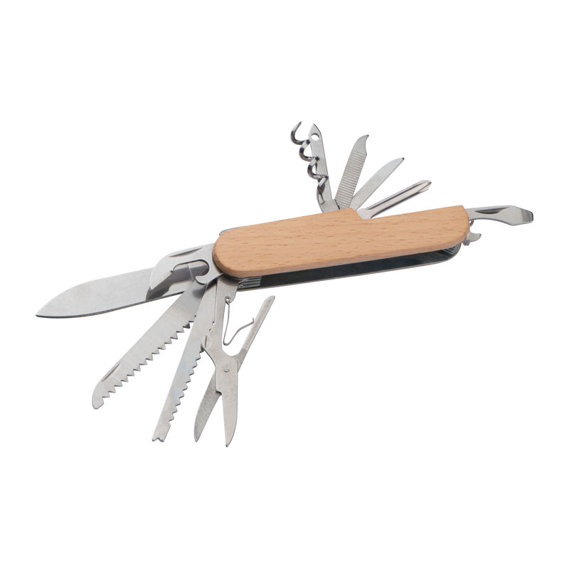 11-Parts stainless steel pocket knife