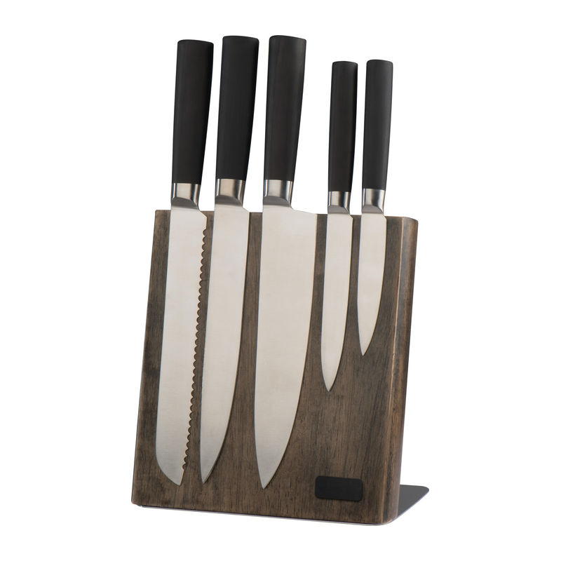 Knife block with 5 knives