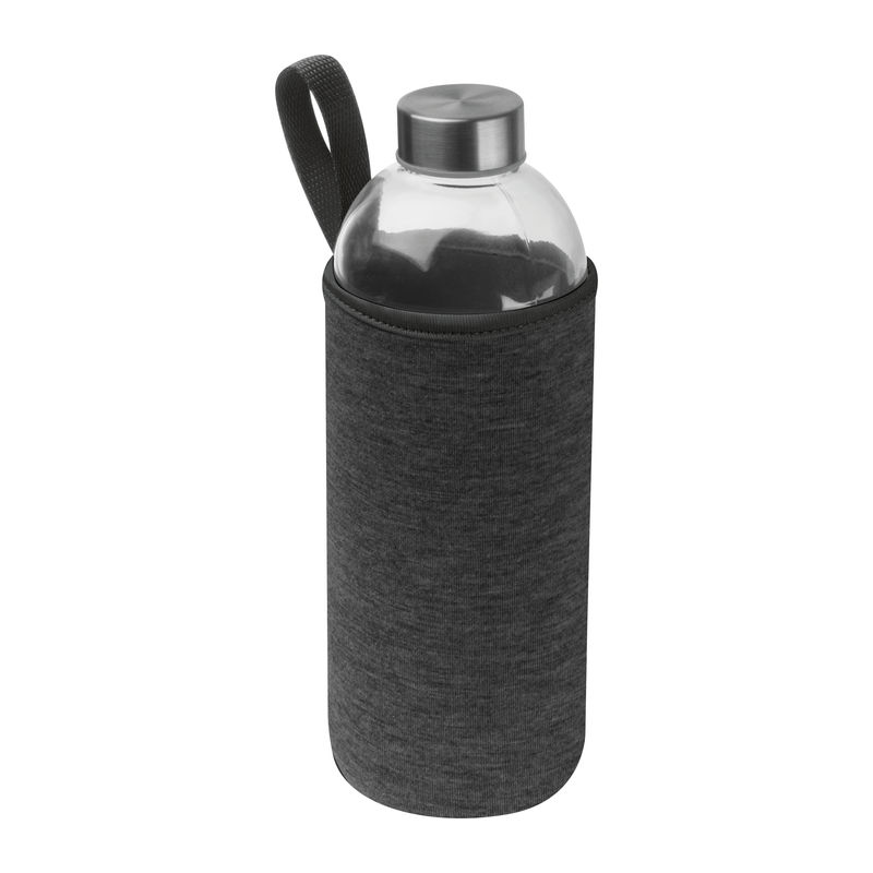 1000 ml glass bottle with neoprene sleeve