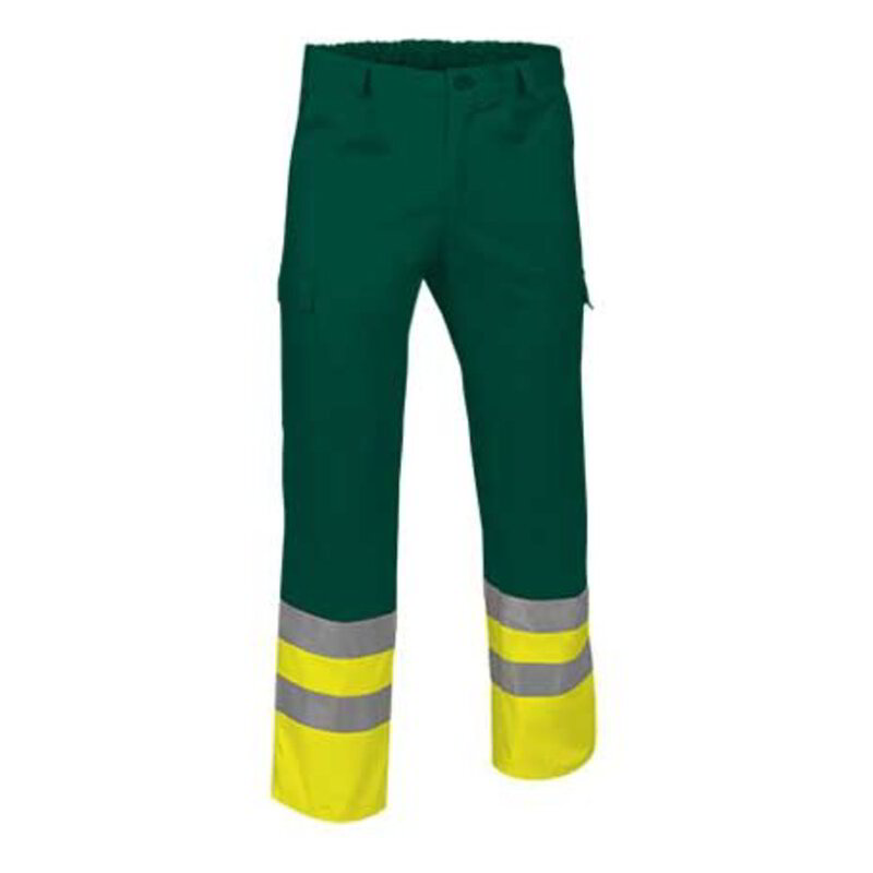 H.V. Trousers Train NEON YELLOW-BOTTLE GREEN S