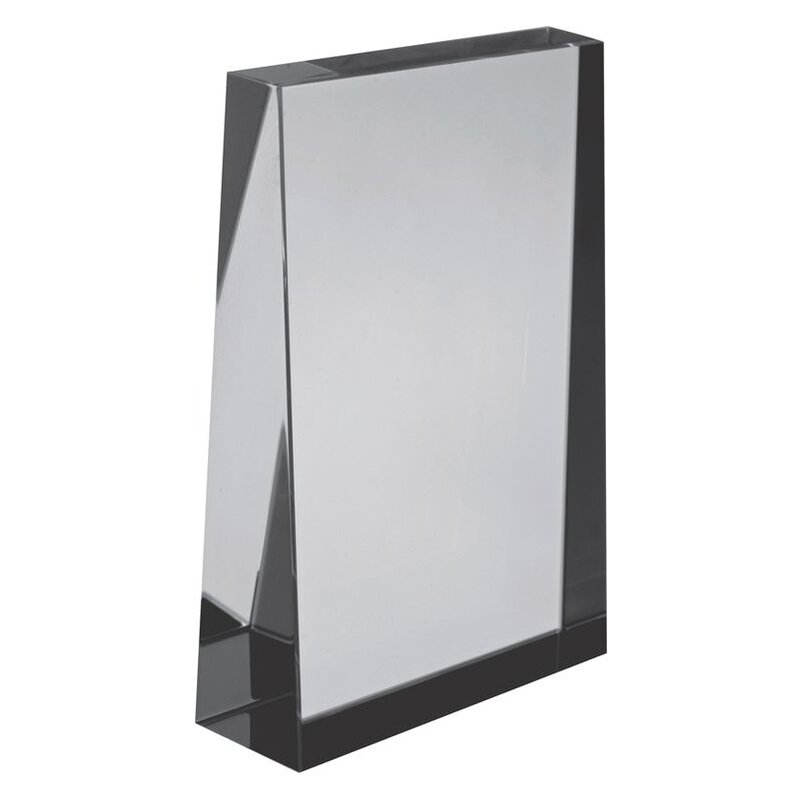 Small rectangular glass block