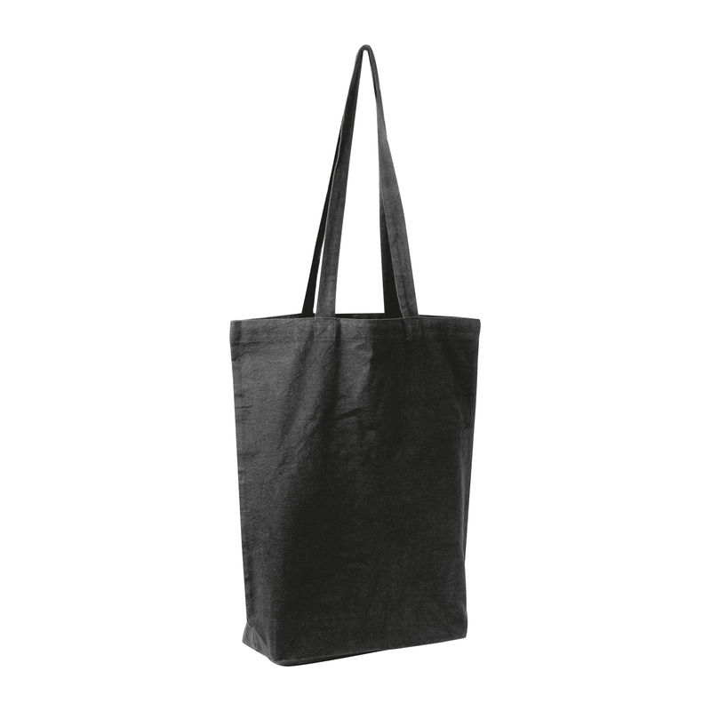 Fairtrade cotton tote with gusset