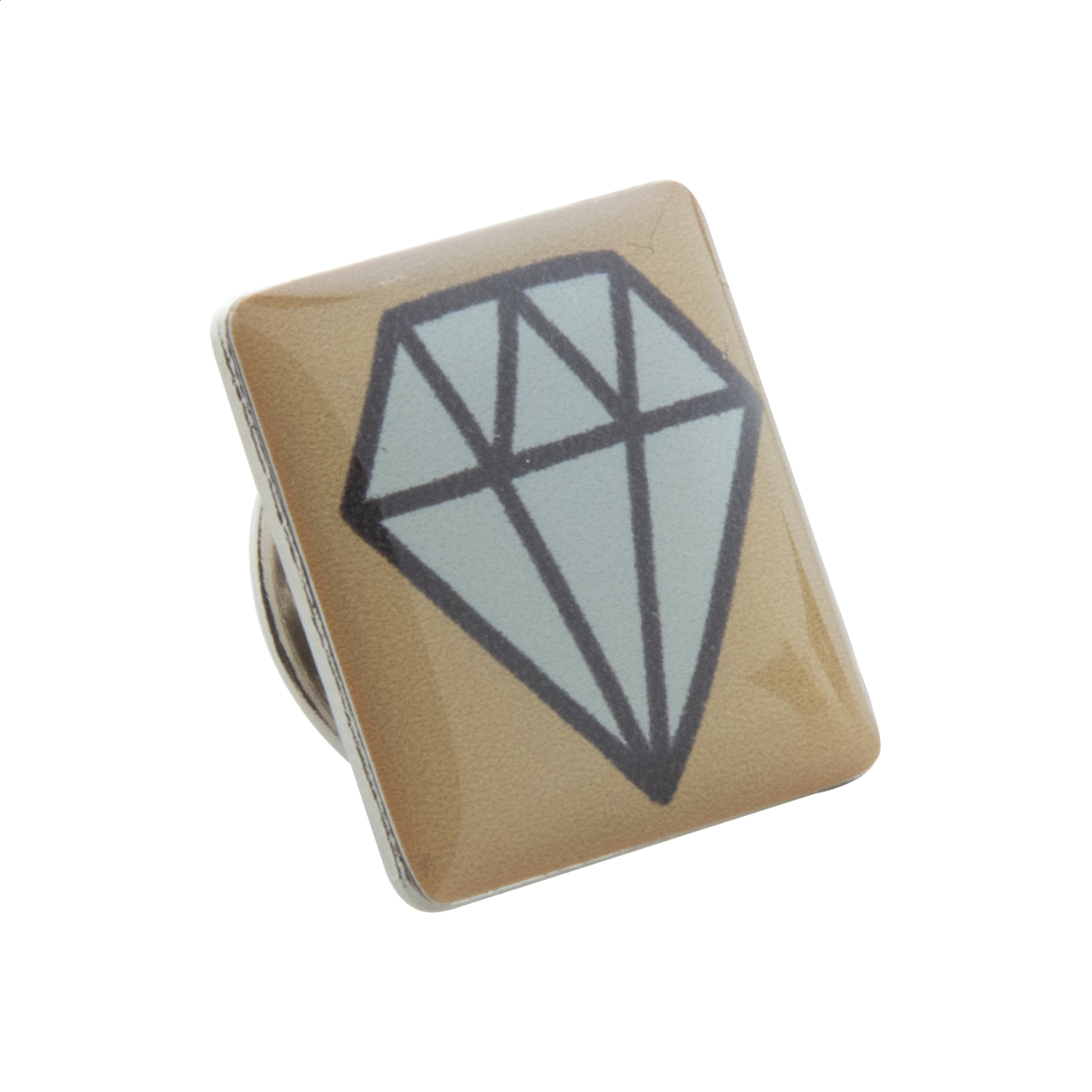 Lark metal badge