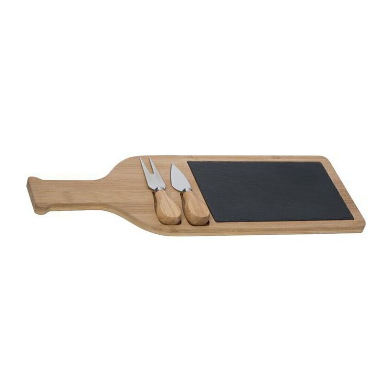 Cheese cutting board set with slate plate Calais