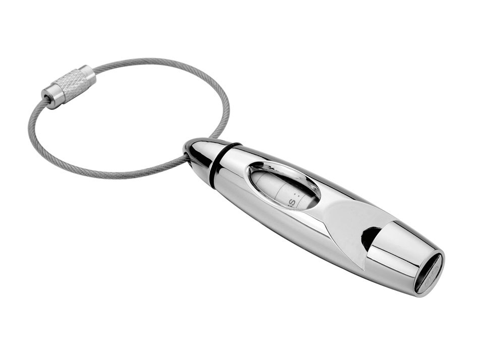 KEYRING WHISTLE PILL BOX