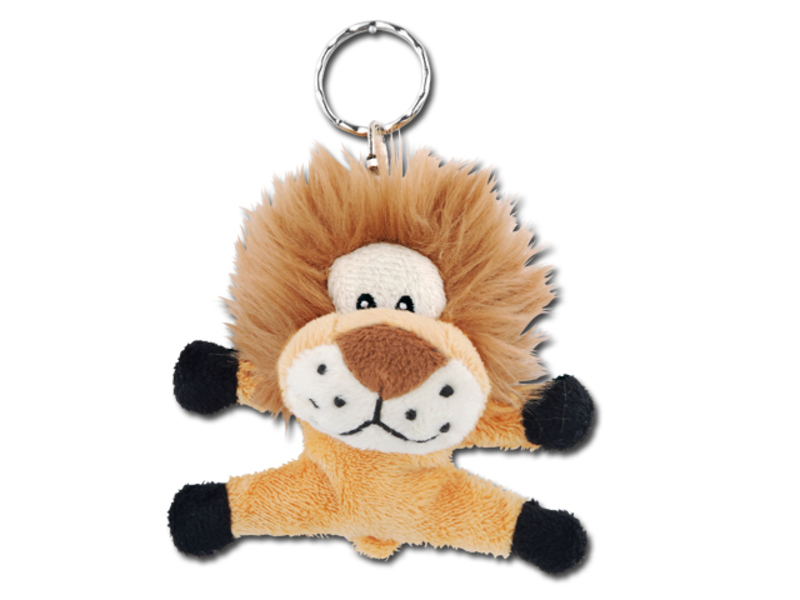 TIMON keyring - plush toy, Light brown