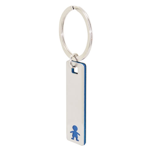 ELONGATED BOY KEY-RING