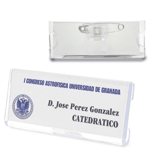 RECTANGULAR ID BADGE