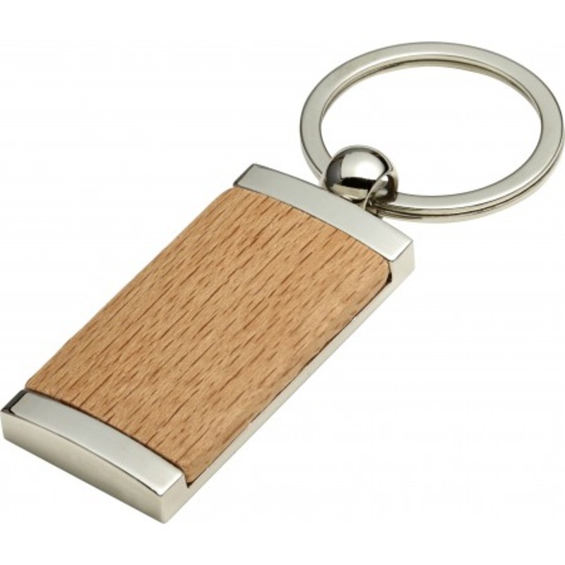 Metal and wooden key holder