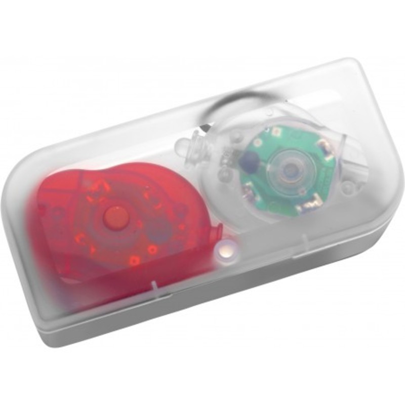 Mini bicycle lights with one LED light