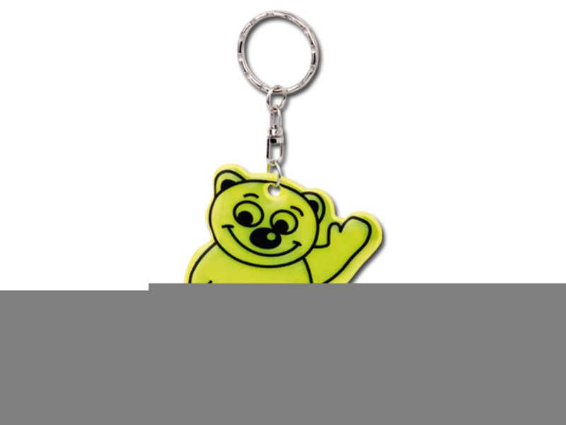 BERRY reflexive keyring, Hexachrome yellow
