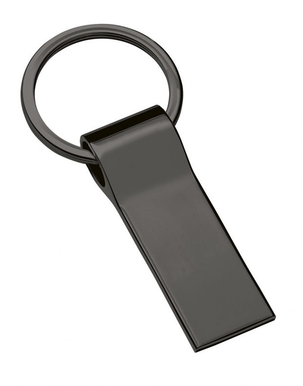 SMOOTH BURNISHED KEY RING - NO BOX