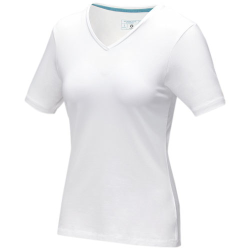 Kawartha short sleeve women's organic v-neck t-shirt
