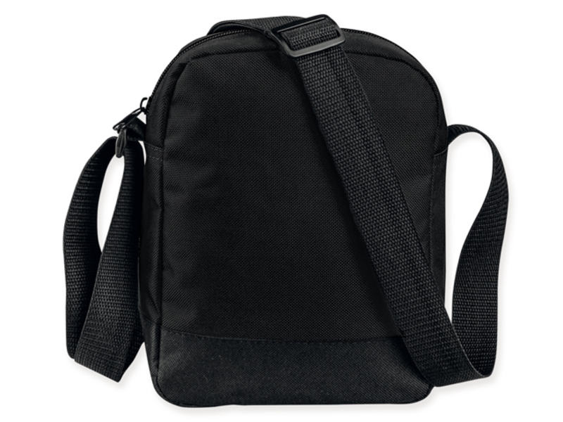 EDDY polyester bag with shoulder strap, 600D, Black