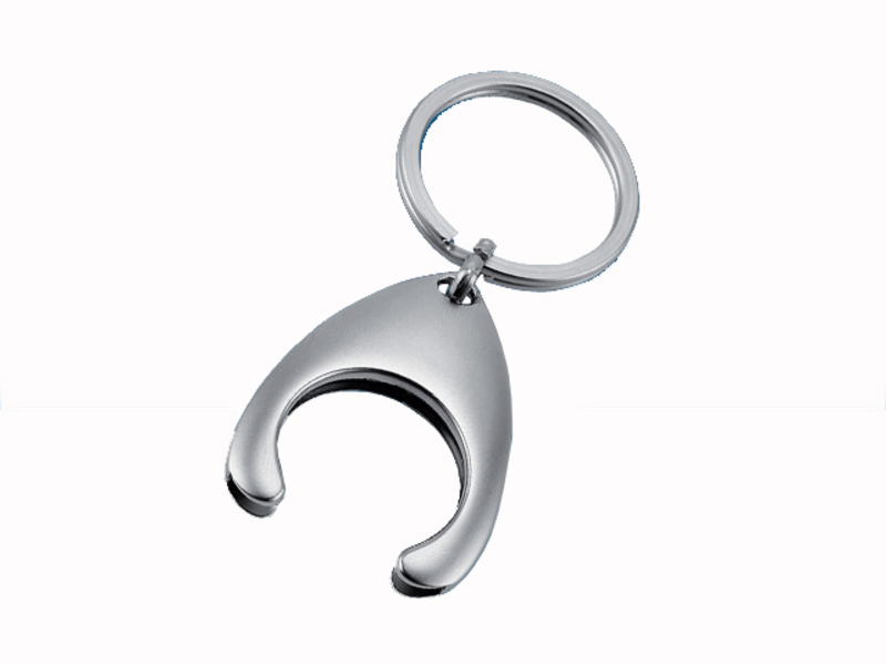 PORTHOS EU/PL coin holder, Satin silver