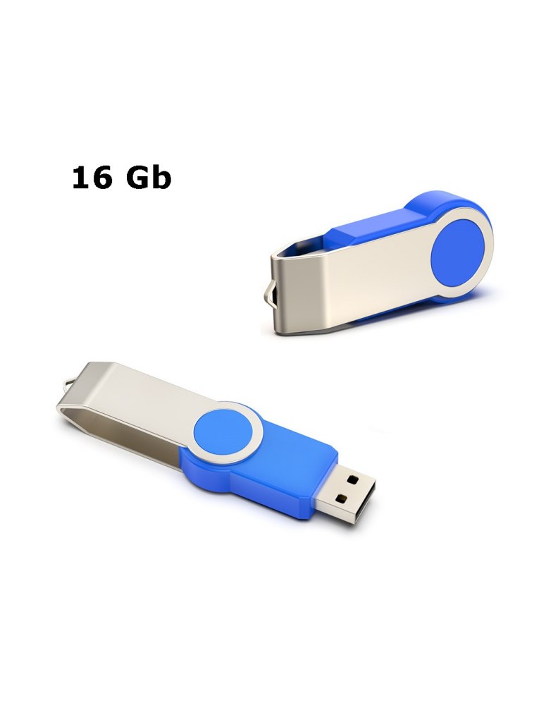 USB SWIVAL BLU