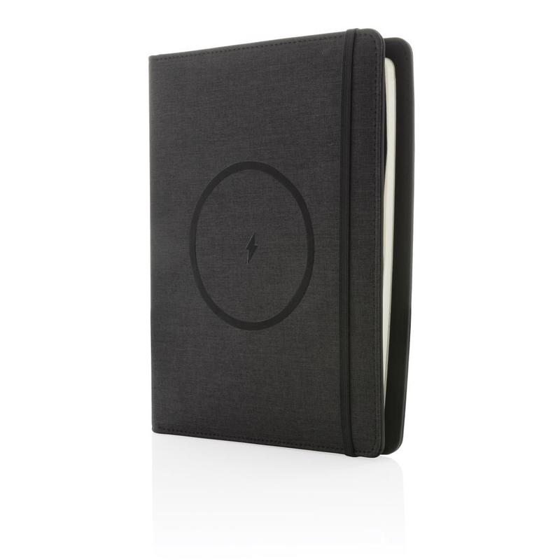 Air 5W wireless charging notebook with 5000mAh powerbank