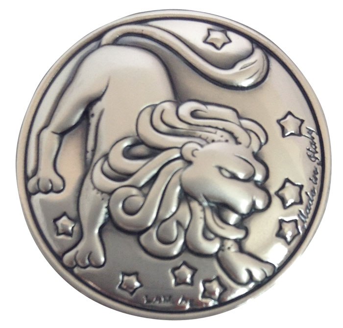 BLAZON ZODIAC LION - diam. mm 30
