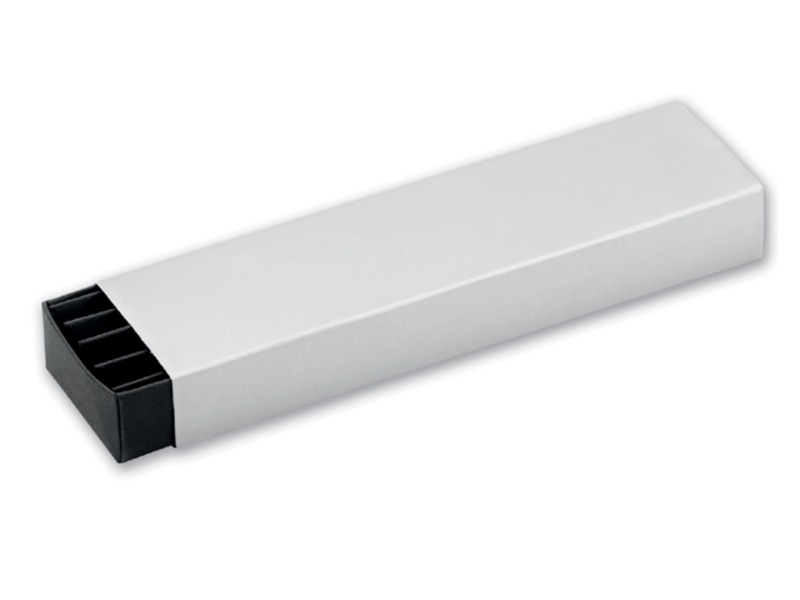 SABINA paper box for 1 or 2 pens, Grey
