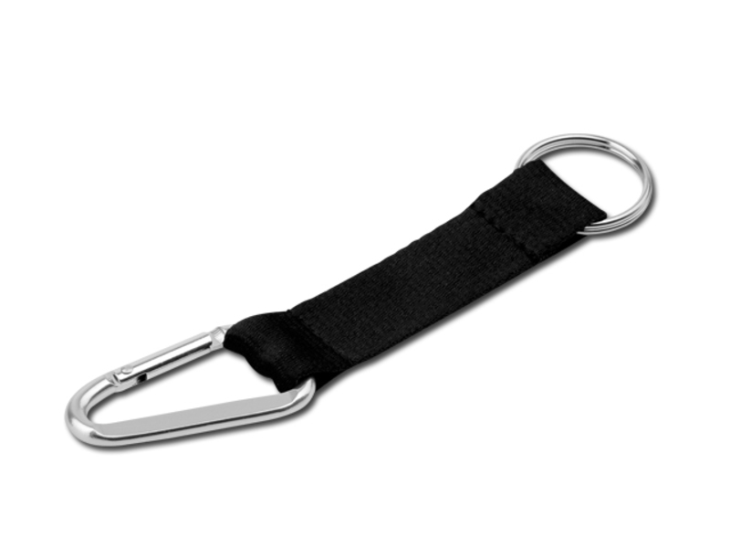 ZOLA keyring-carabiner, Black