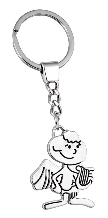 KEY CHAIN SMALL ANGEL WITH LYRE