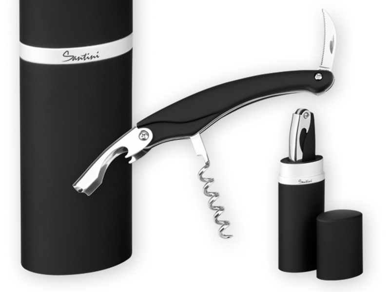 DAMATO combined opener SANTINI, Black