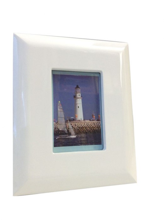 PHOTOFRAME WHITE PARTIALLY FLAT 100X150