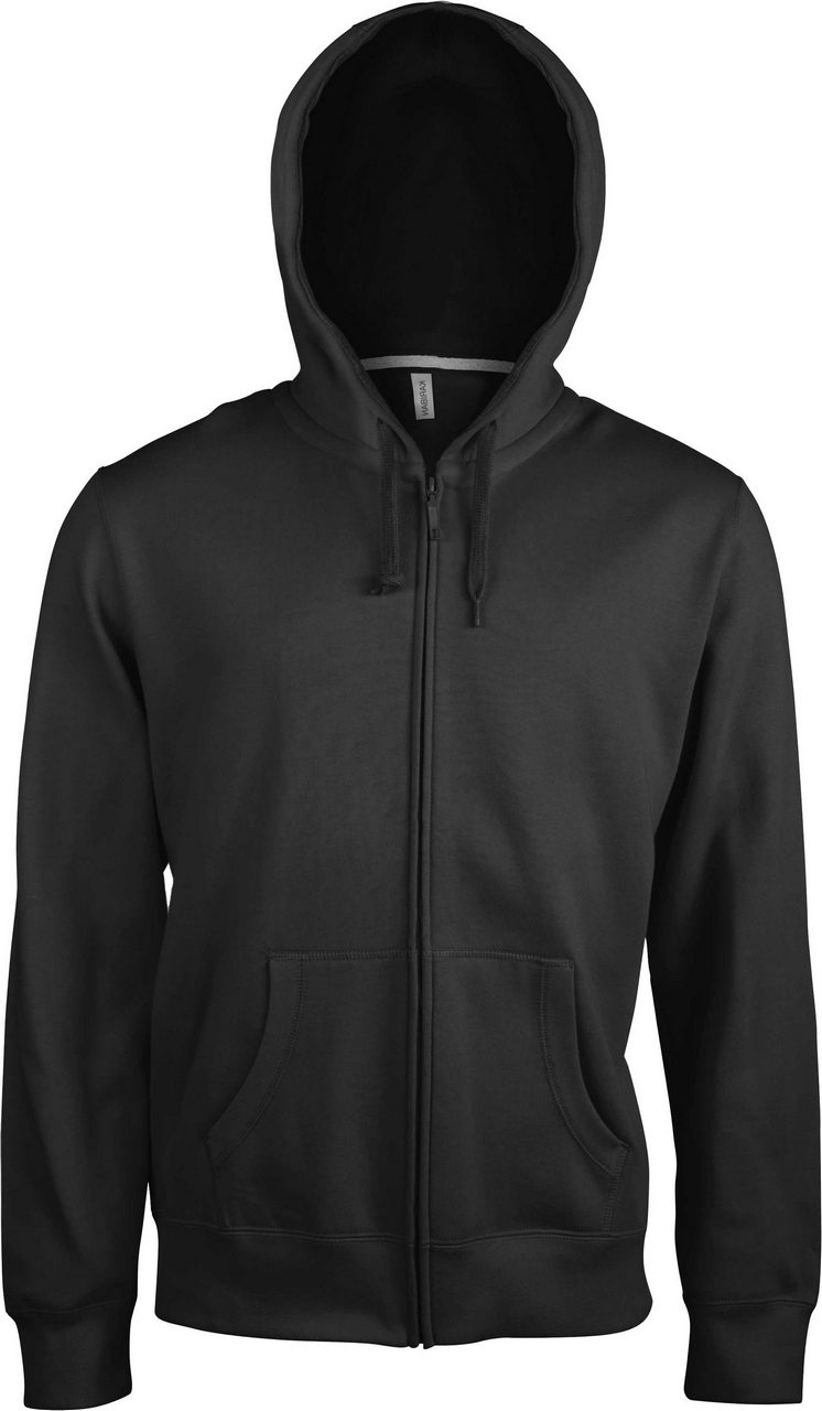 MEN'S FULL ZIP HOODED SWEATSHIRT