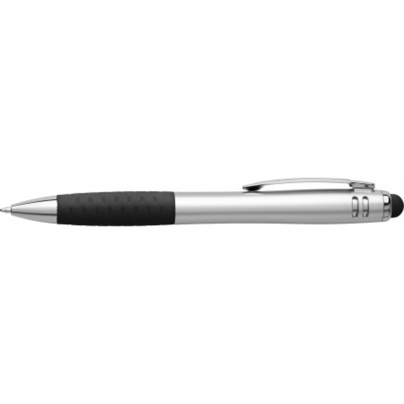 Multifunctional twist-action plastic ballpoint pen