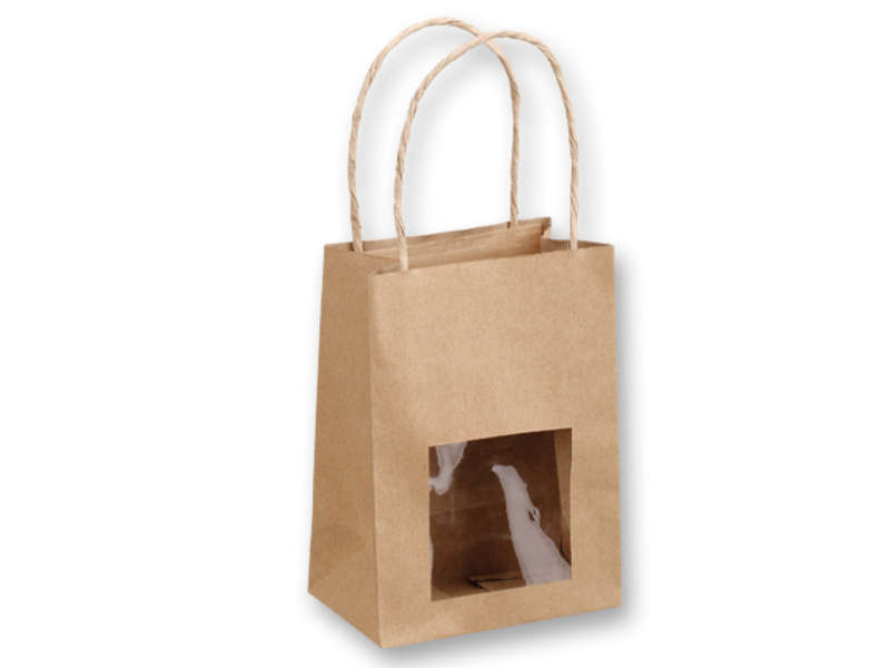 NATURA I paper gift bag, Natural