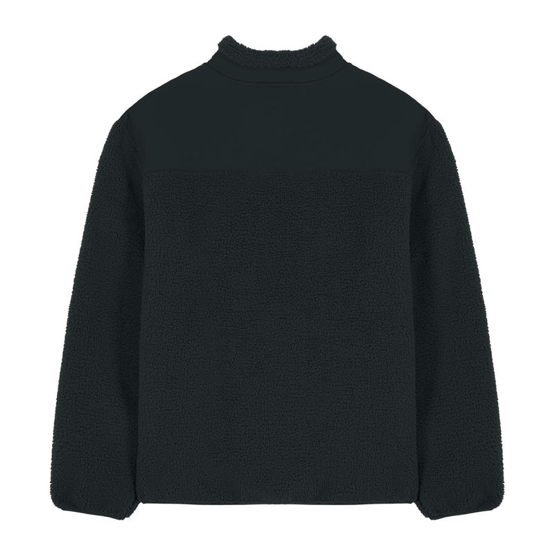 Brooker unisex relaxed fit sherpa jacket