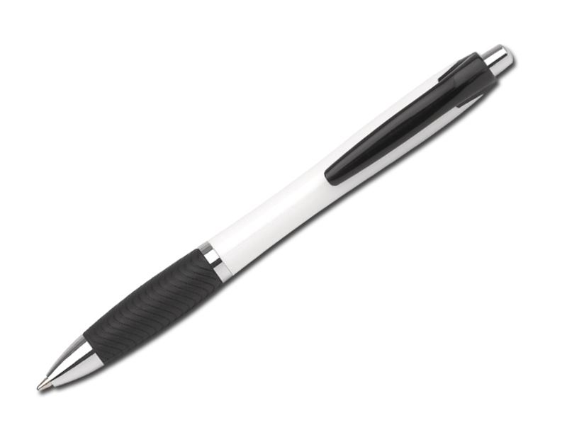 DARBY plastic ball pen, blue refill, Black