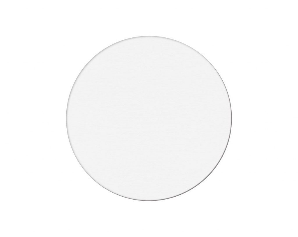 WHITE DISC FOR SUBLIMATION diam.120mm