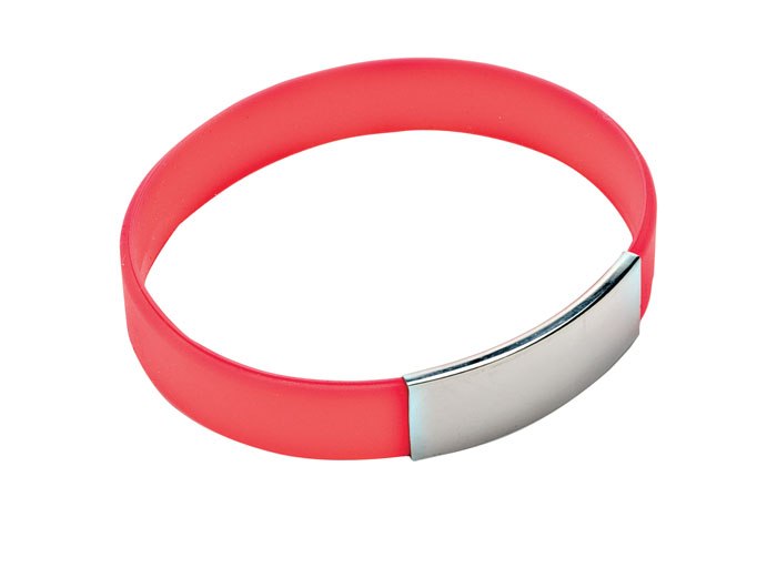 BRACELET FOR MAN RED SILICONE