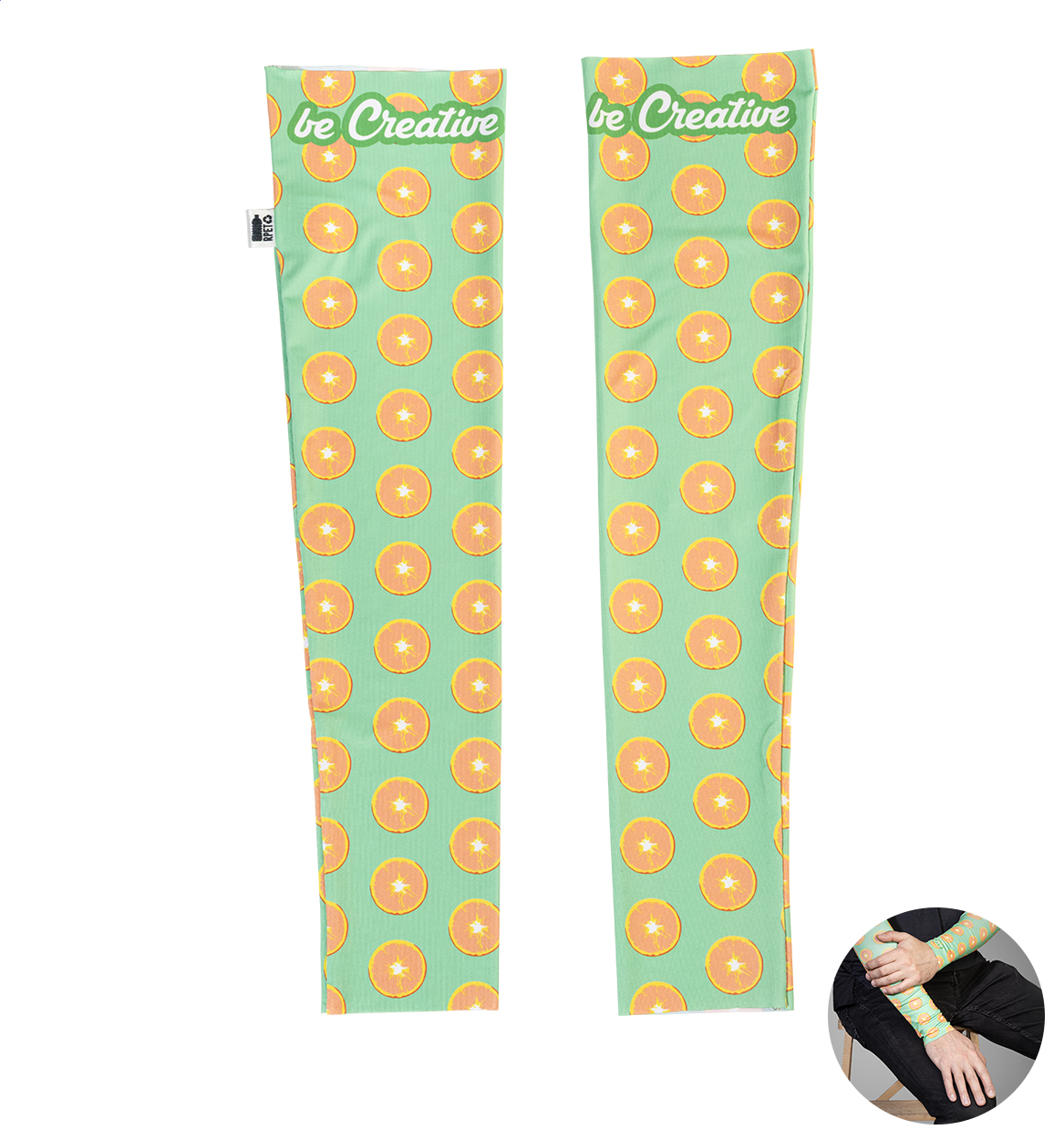 CreaLimb custom RPET arm sleeves