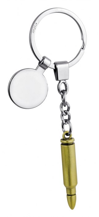 KEY CHAIN BULLET WITH COIN