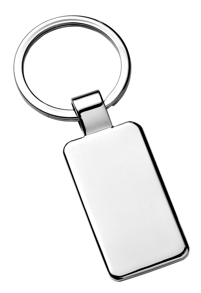 KEY CHAIN RECTANGULAR PLATE 26X50 MM