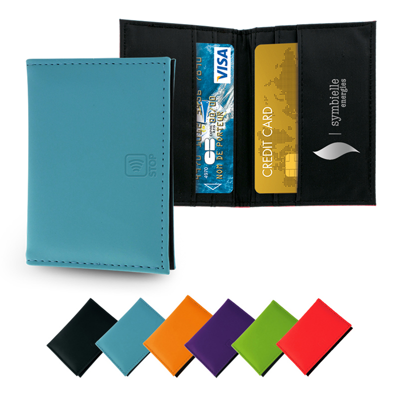 Credit card holder with RFID protection
