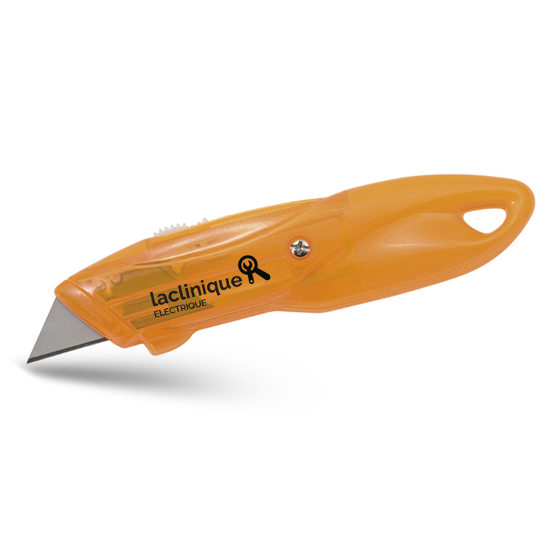 HEAVY-DUTY KNIFE WITH TRAPEZOID BLADE