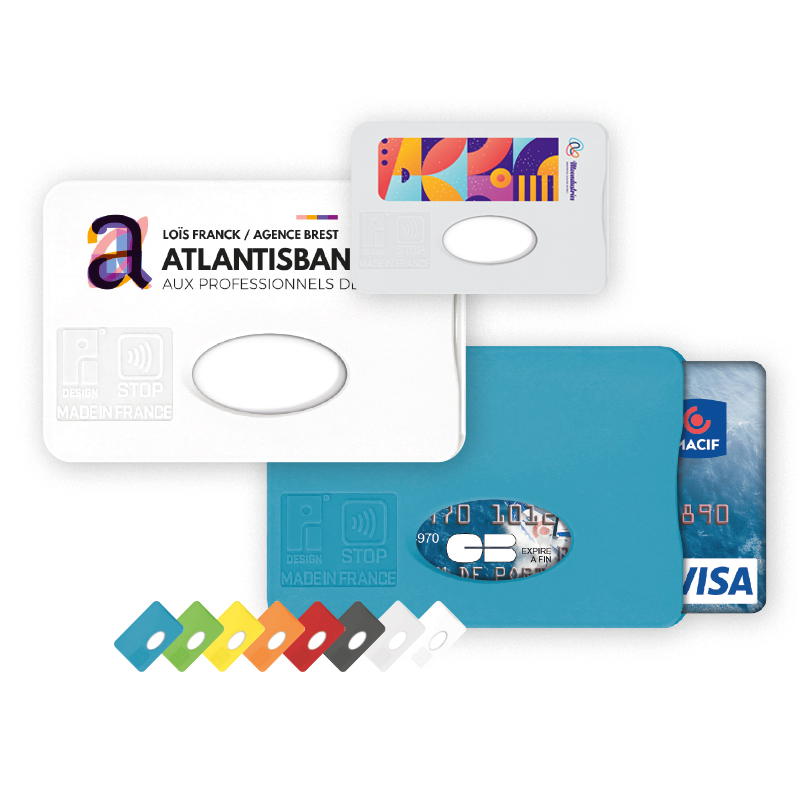 Credit-card cover with RFID blocking