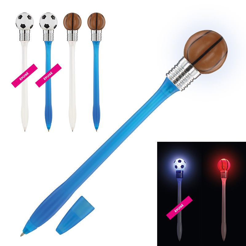 Luminous football or basketball pen