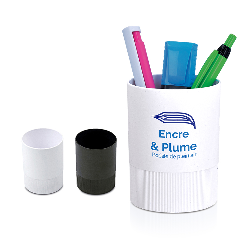 PLASTIC PENCIL POT